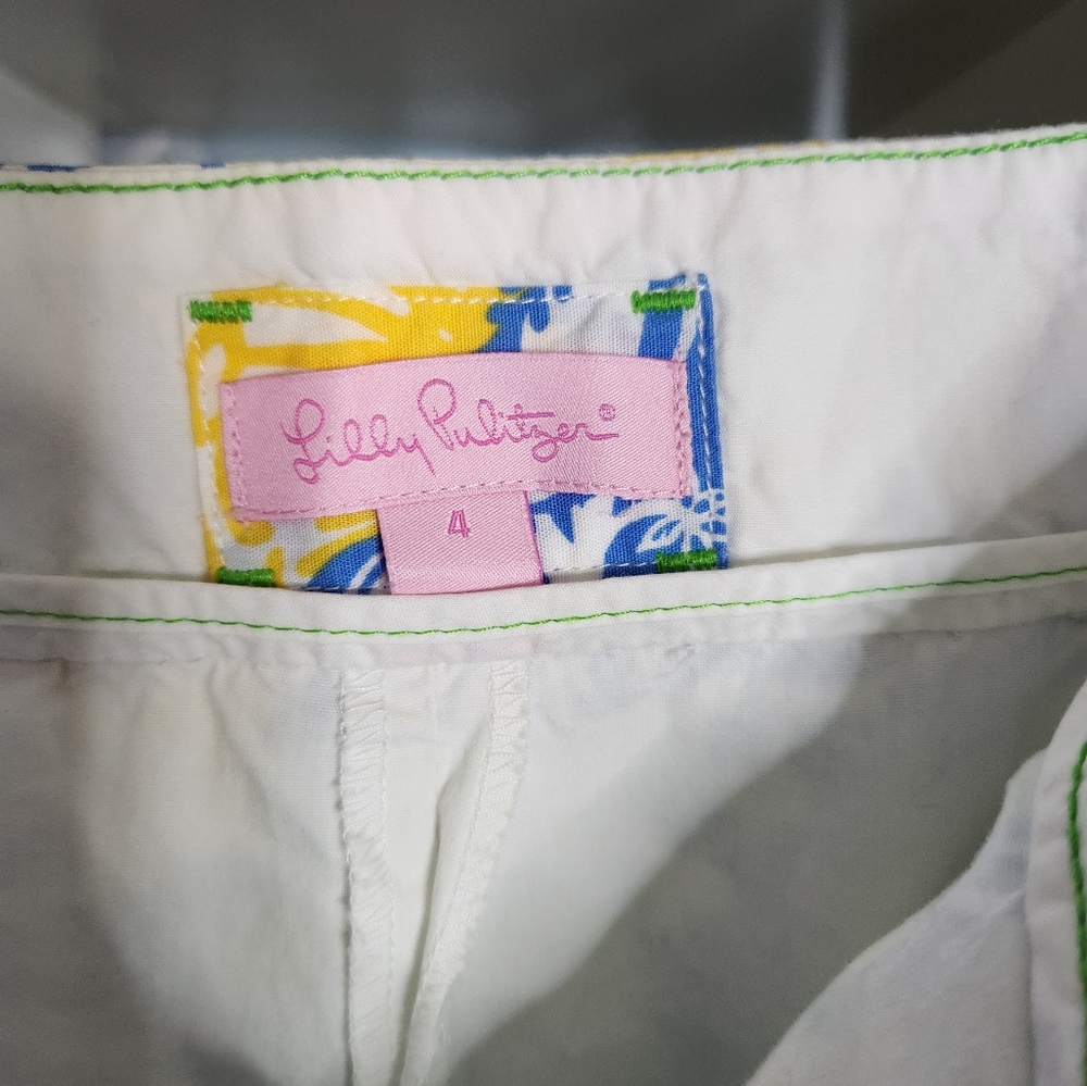 Lilly Pulitzer Patchwork Pattern Skort Size 4 - image 8